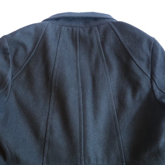 Black Zip-up Fall/Winter Coat - Picture 6 of 6